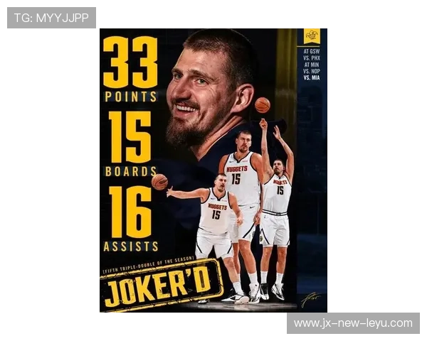 丹佛掘金关键回合，尼古拉约基奇完成终结